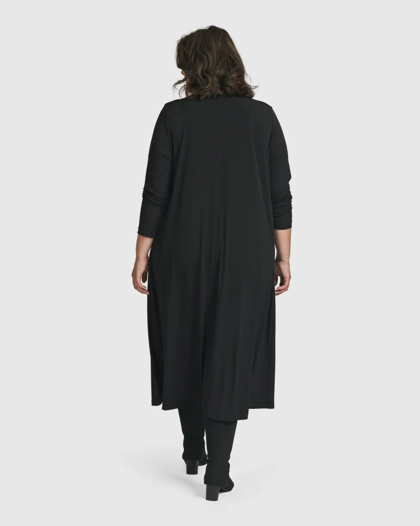 Essential A Line Dress, Black