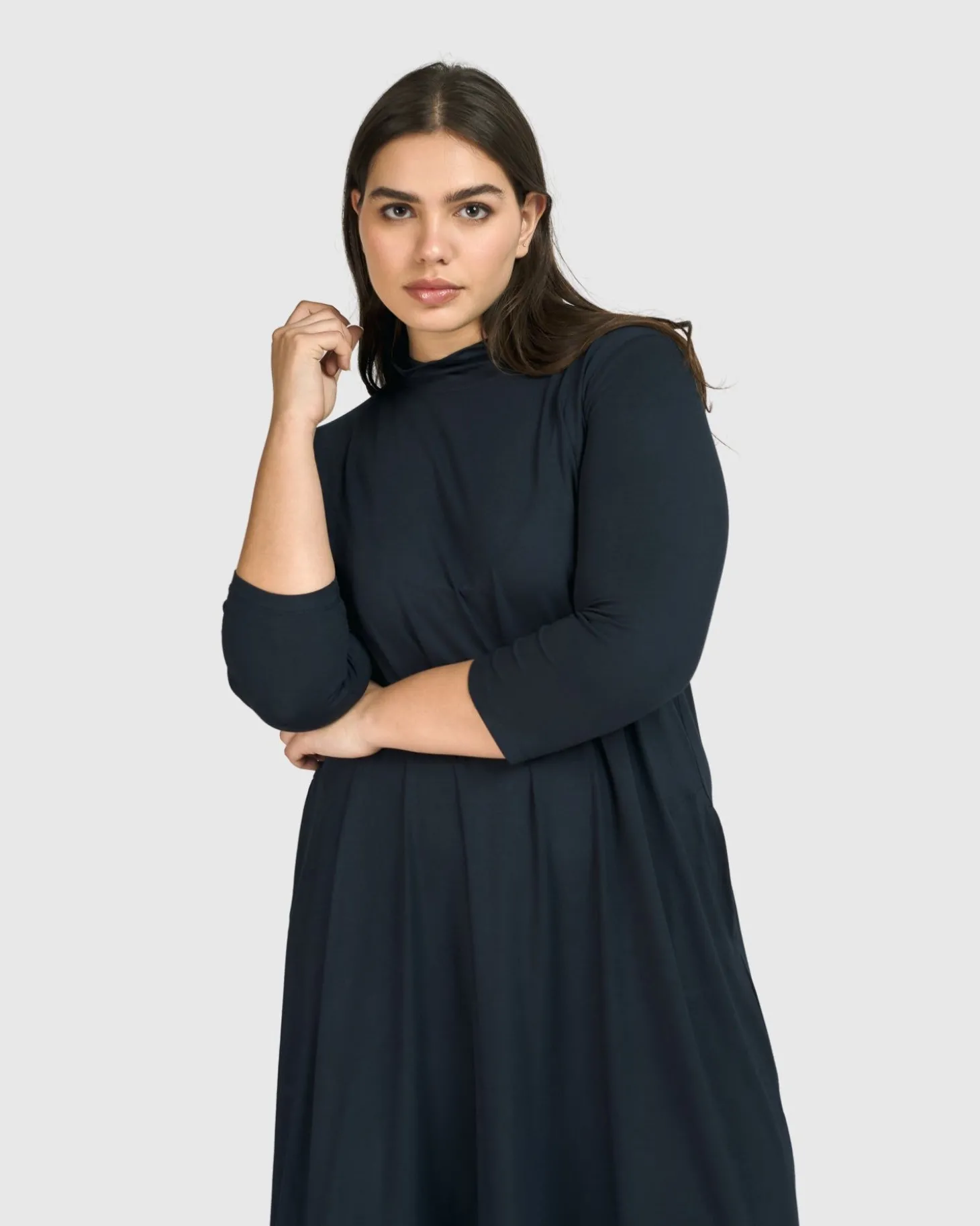 Essential A-Line Dress, Ocean
