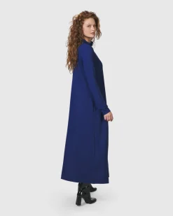 Essential A-Line Dress, Royal Blue