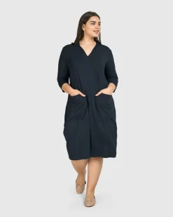 Essential Cargo Dress, Ocean