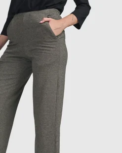 Essential Cropped Pants, Fog