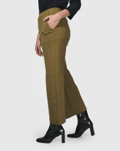 Essential Cropped Pants, Honey