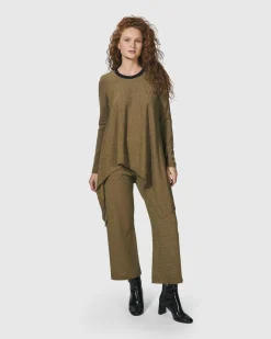 Essential Cropped Pants, Honey