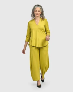 Essential Flow Pants, Lime