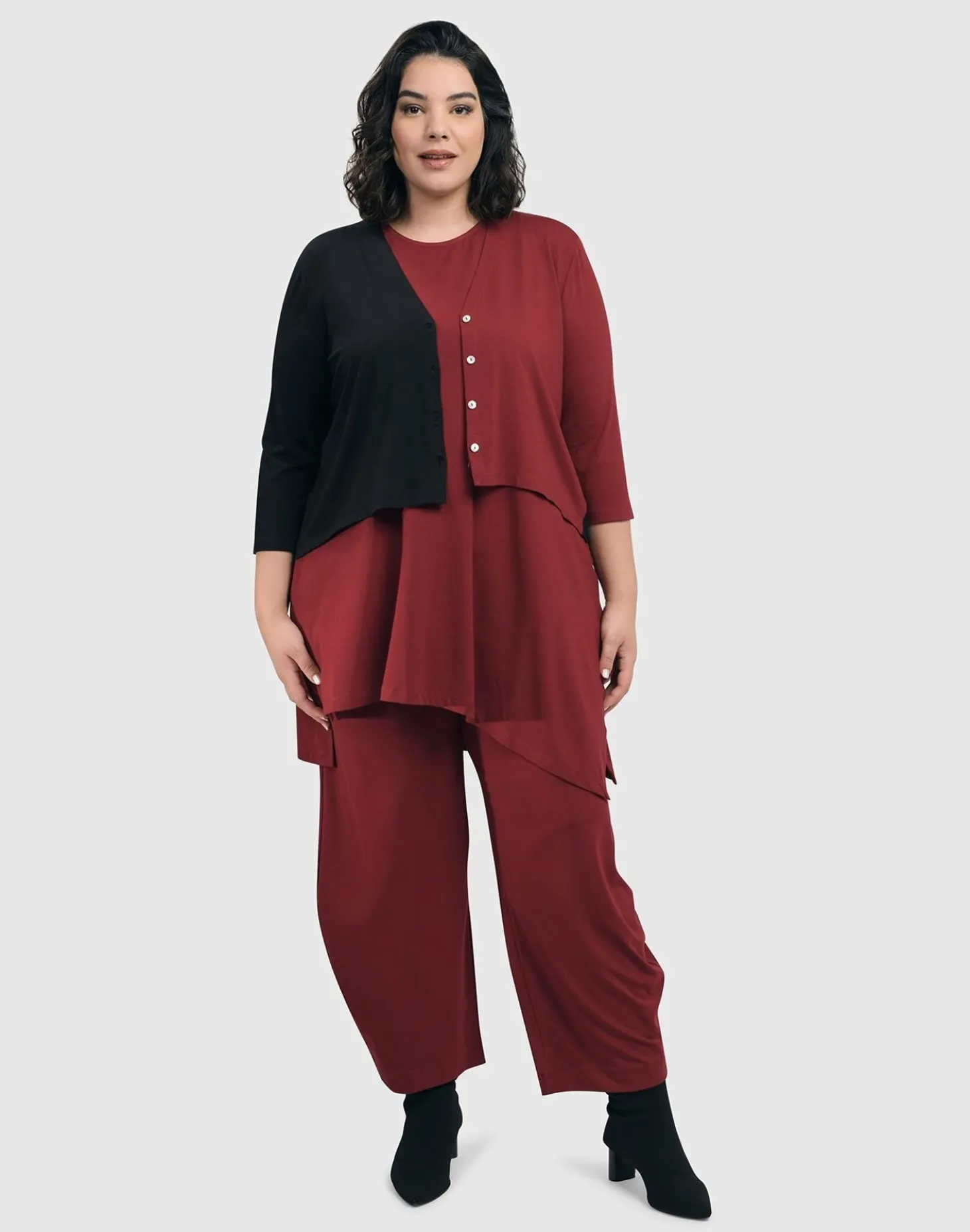Essential Flow Pants, Plum
