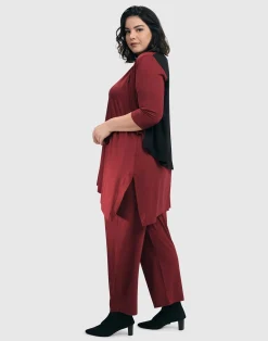 Essential Flow Pants, Plum