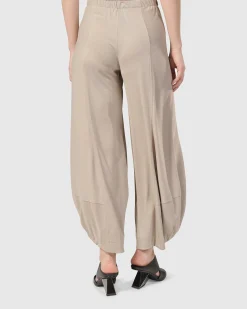 Essential Go-To Punto Pants, Ecru