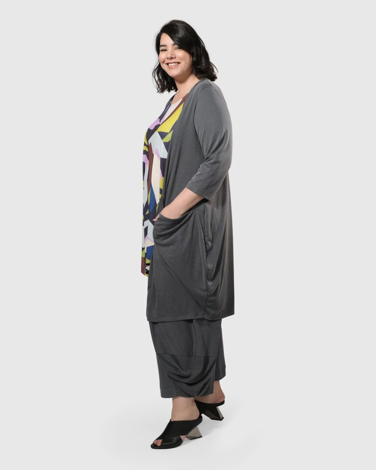 Essential Go-To Punto Pants, Grey