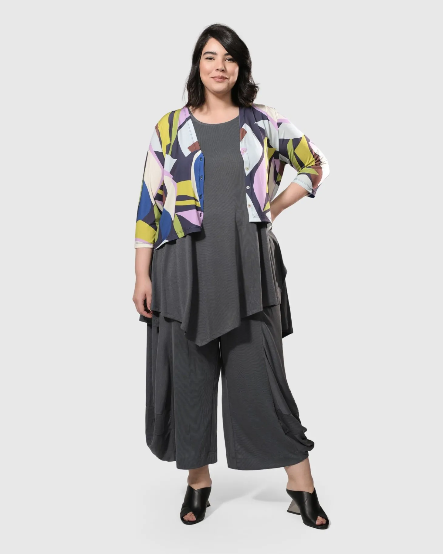 Essential Go-To Punto Pants, Grey