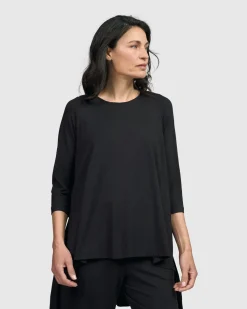 Essential Hi-Lo Top, Black