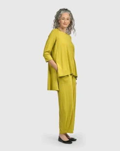 Essential Hi-Lo Top, Lime