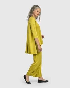 Essential Hi-Lo Top, Lime