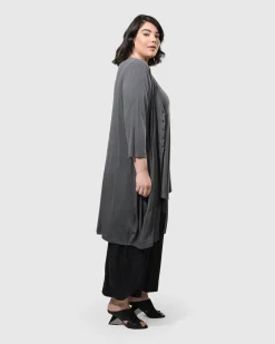 Essential Joy Sleeveless Tunic Top, Grey