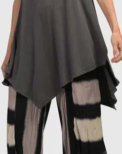Essential Joy Sleeveless Tunic Top, Grey