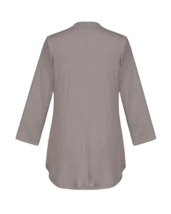 Essential Linen V-Neck Top, Sage