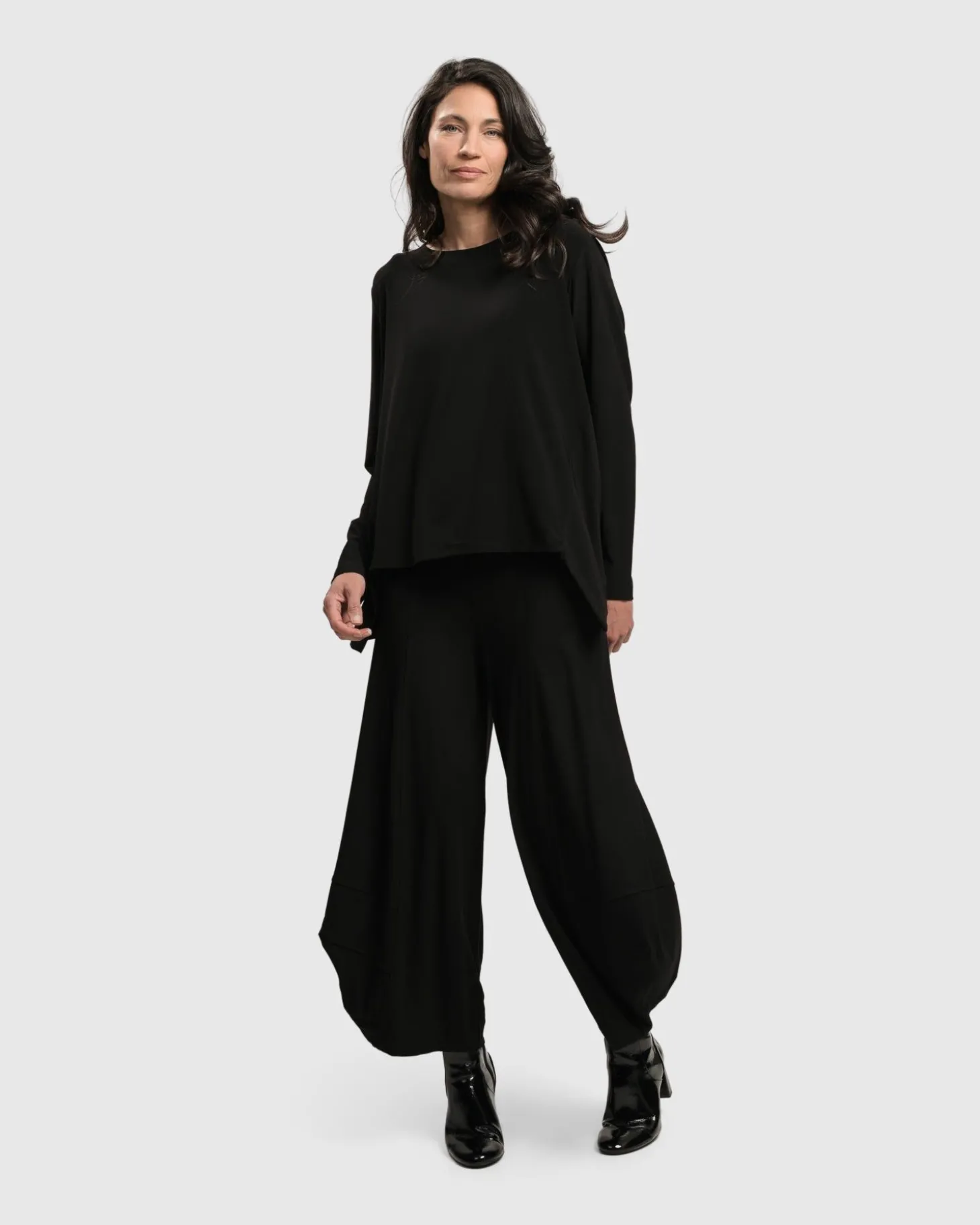 Essential Punto Pants, Black
