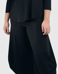 Essential Punto Pants, Black