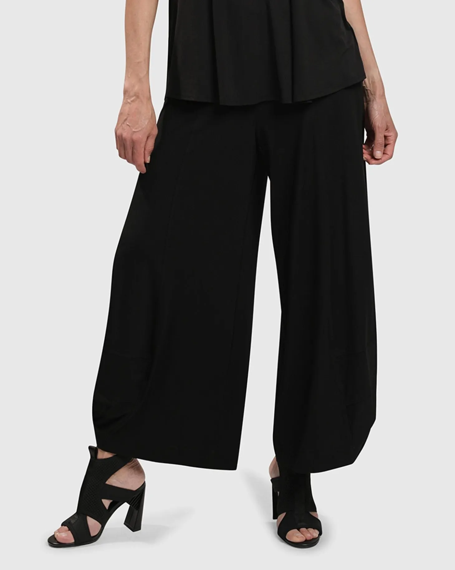 Essential Punto Pants, Black