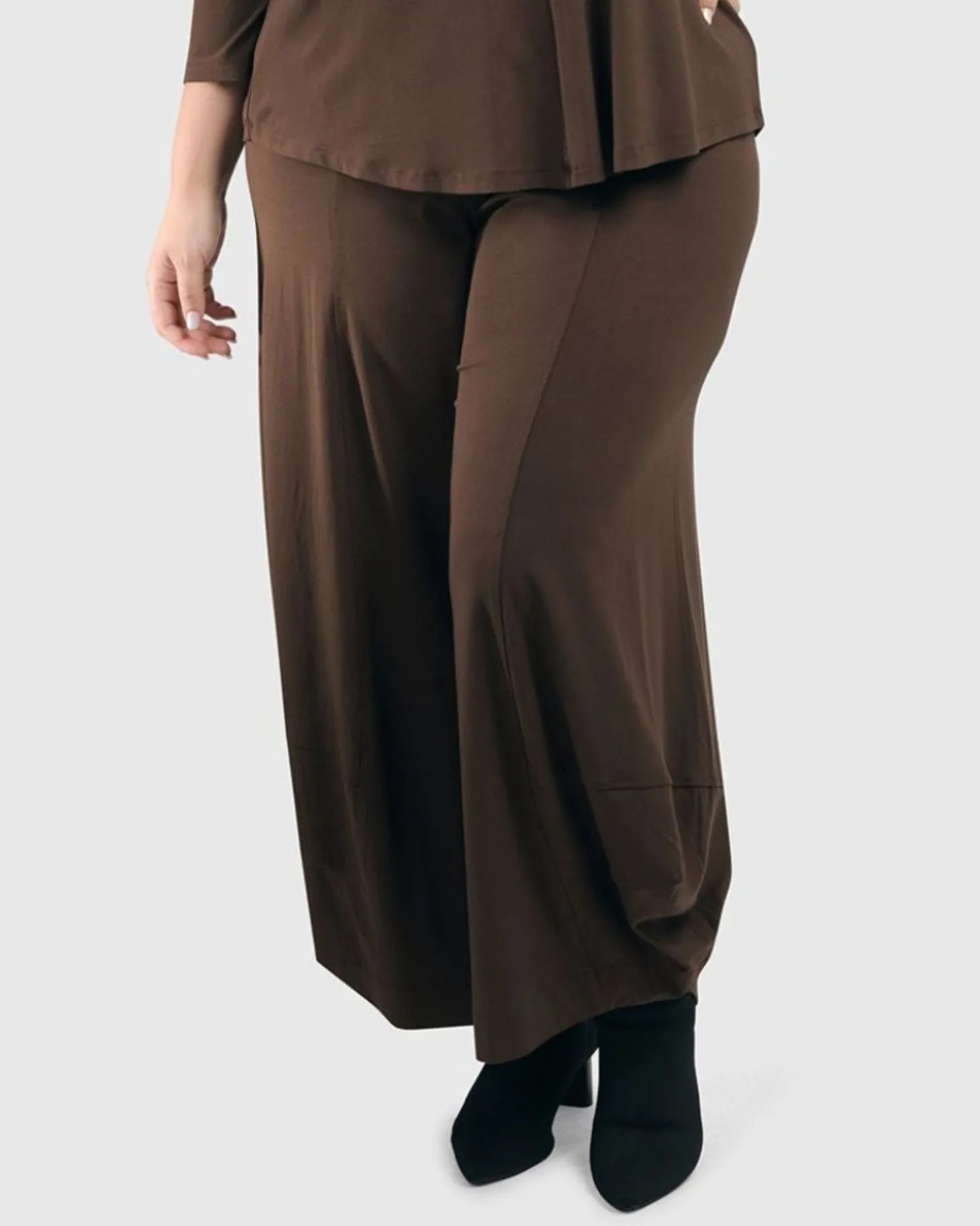 Essential Punto Pants, Coffee