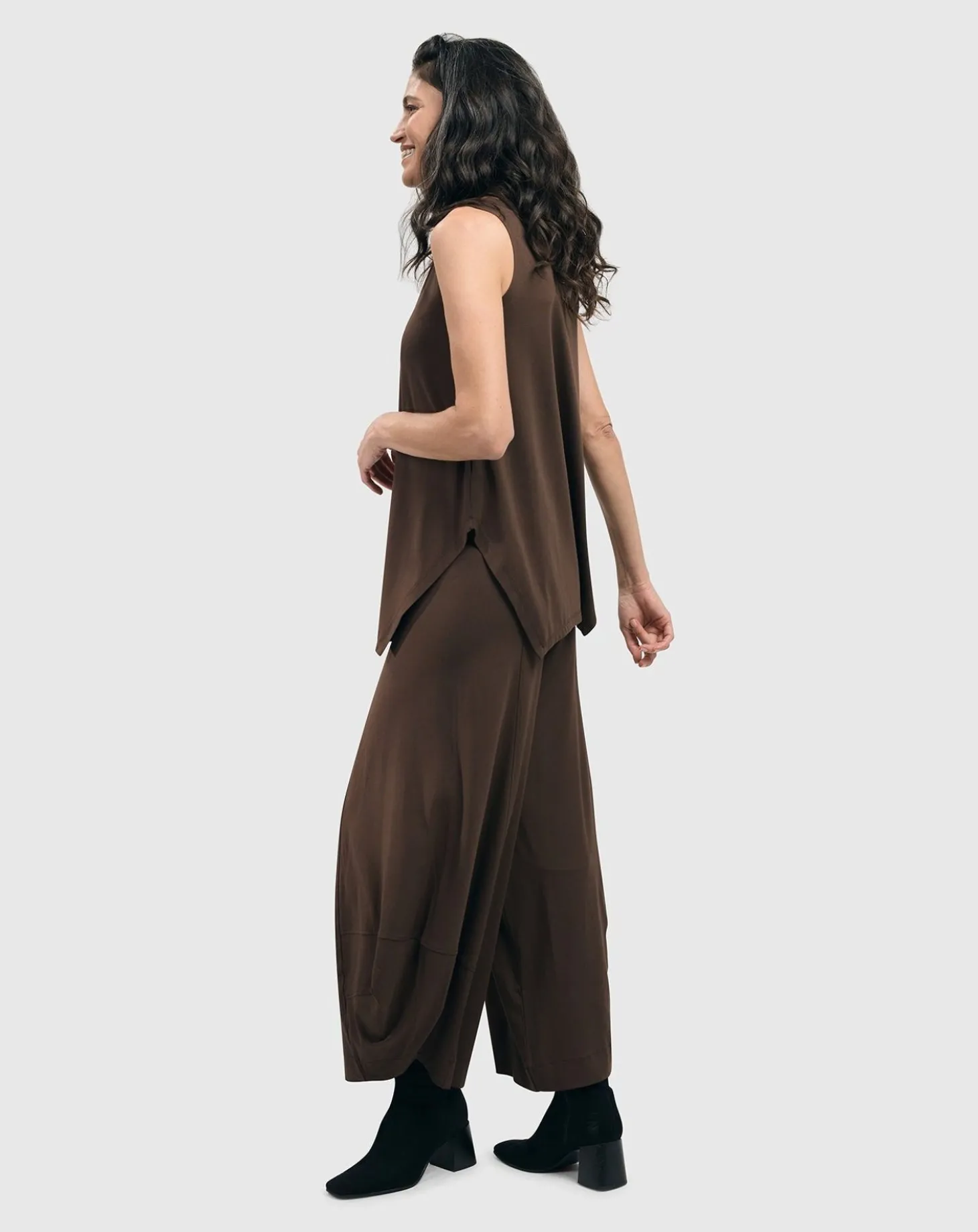 Essential Punto Pants, Coffee