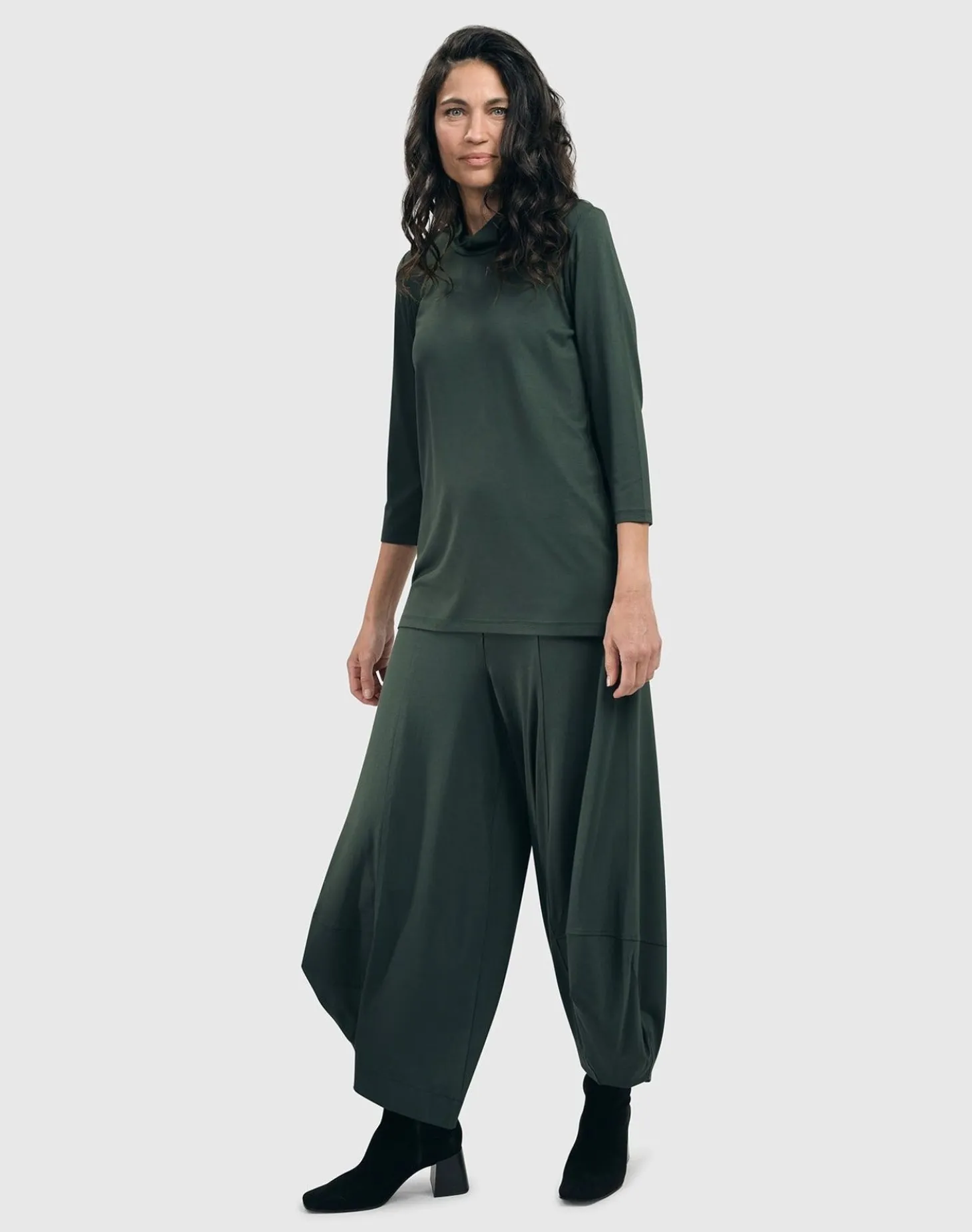 Essential Punto Pants, Green