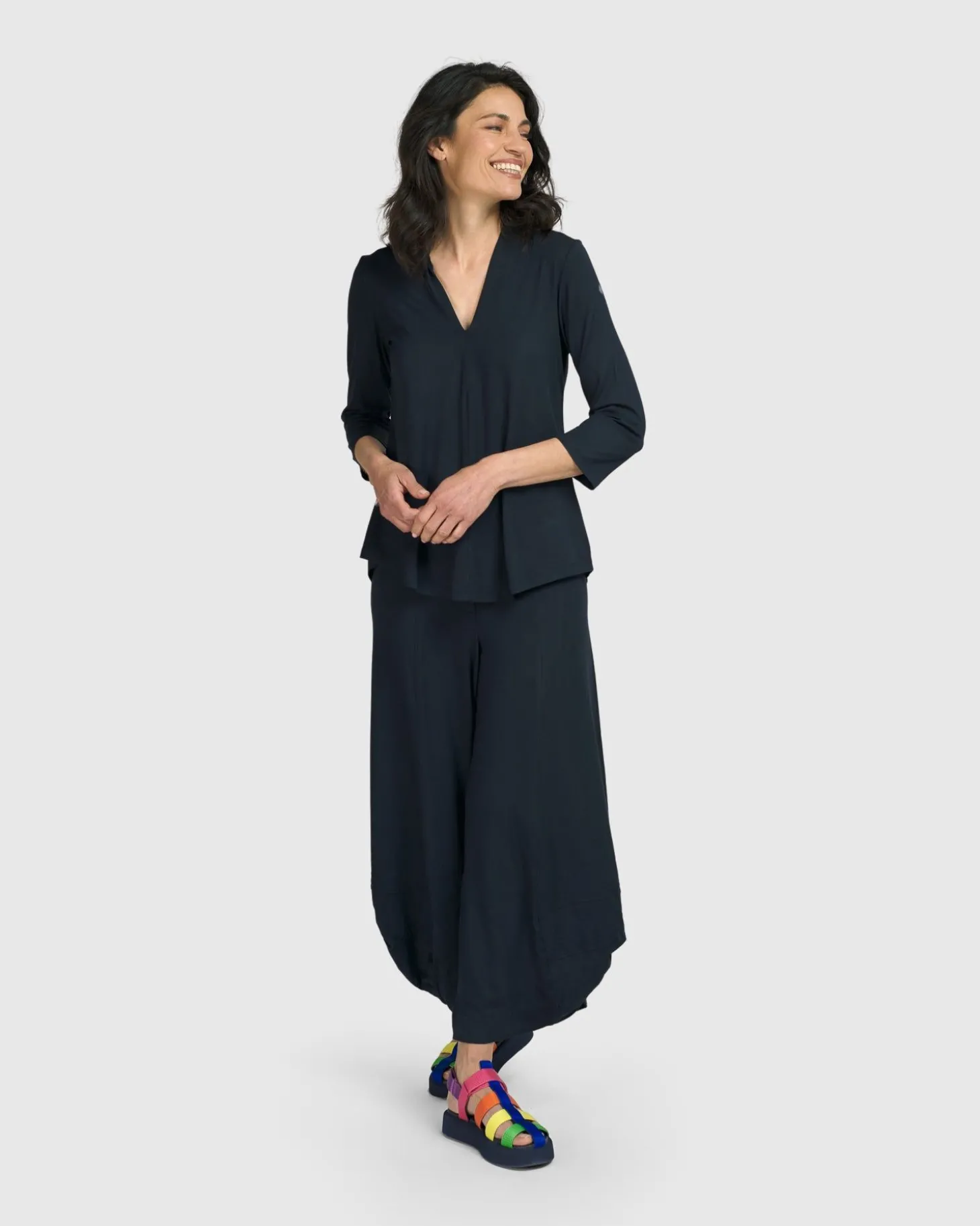 Essential Punto Pants, Ocean