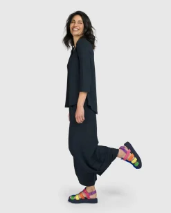 Essential Punto Pants, Ocean