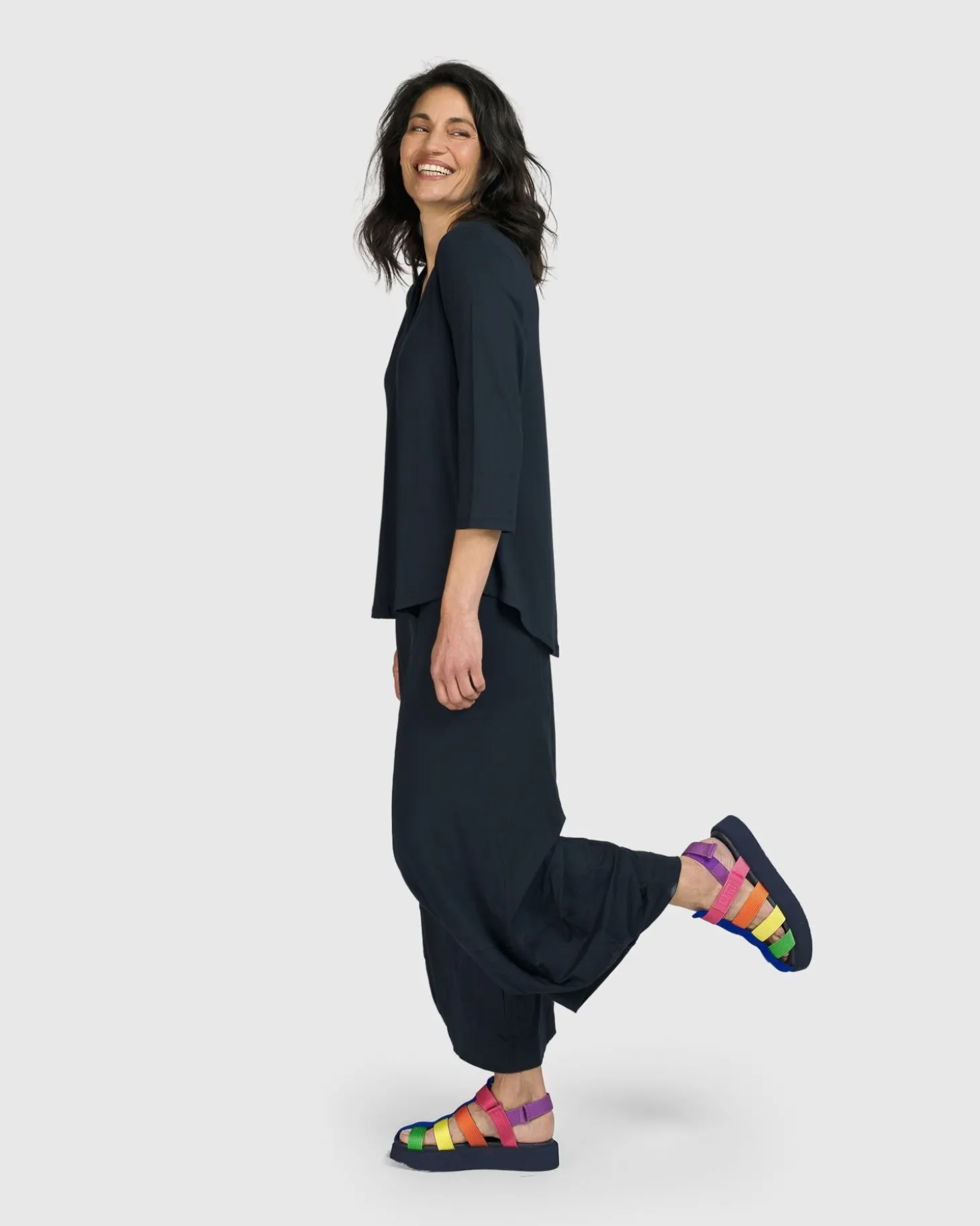 Essential Punto Pants, Ocean