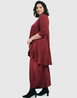 Essential Punto Pants, Plum
