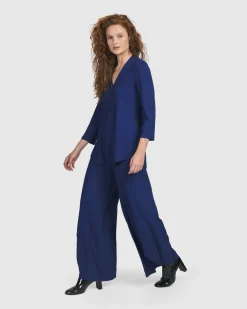 Essential Punto Pants, Royal Blue
