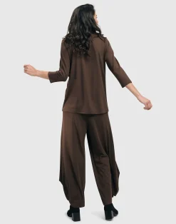 Essential Punto Pants, Tall, Coffee