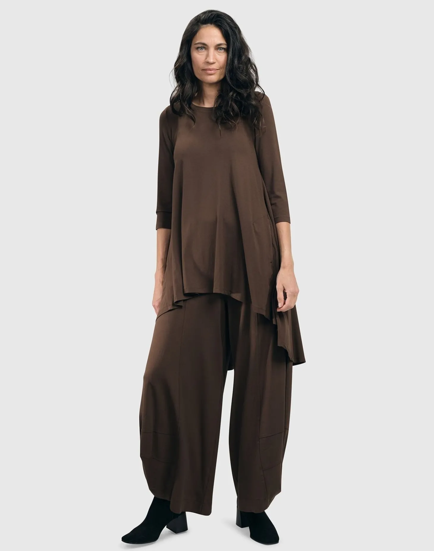 Essential Punto Pants, Tall, Coffee