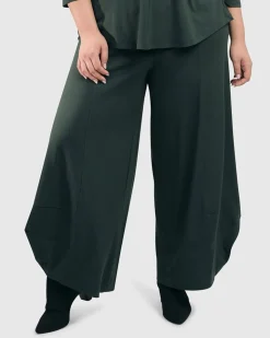 Essential Punto Pants, Tall, Green