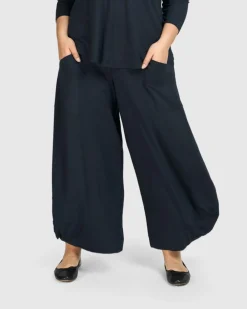 Essential Punto Pockets Pants, Ocean