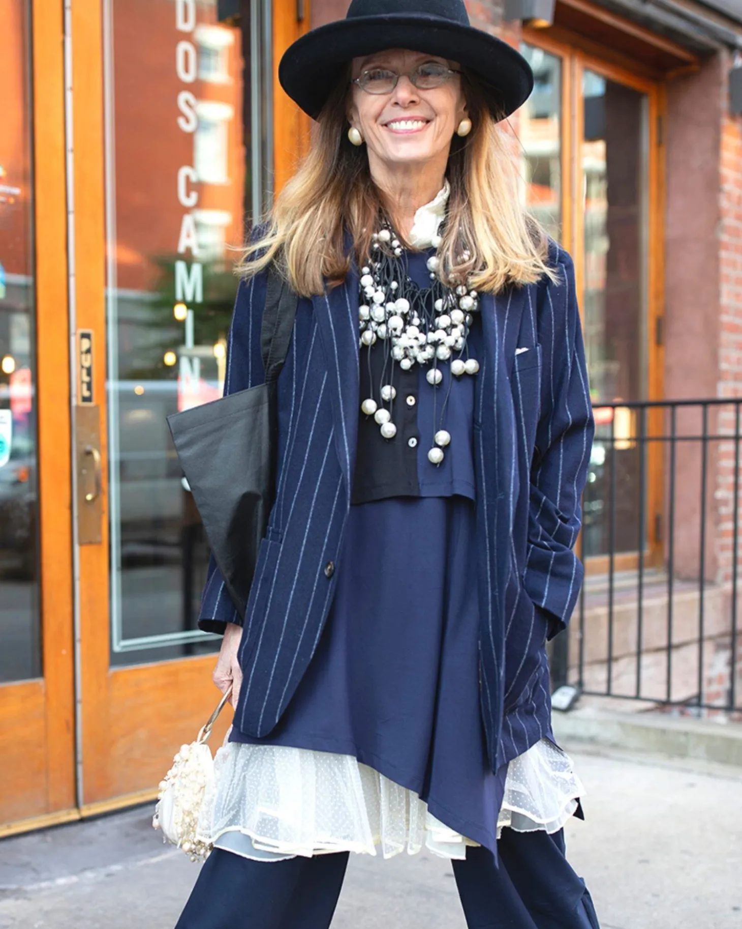 Essential Sleeveless Tunic Top, Navy