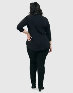 Essential Slim Pants, Black