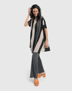 Essential Straight Leg Pants, Charcoal