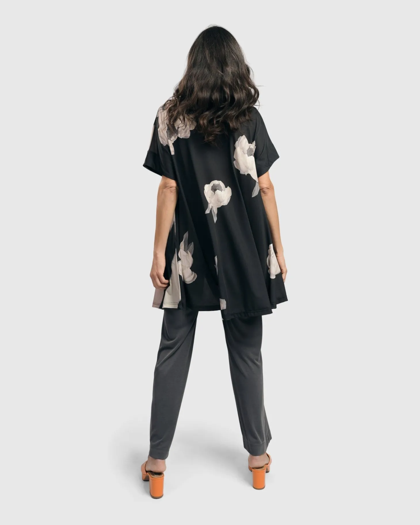 Essential Straight Leg Pants, Charcoal