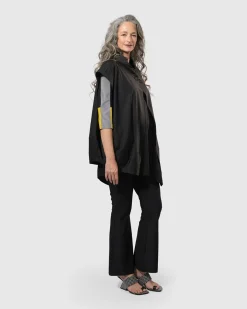 Essential Tekbika Go-To Vest Jacket, Black