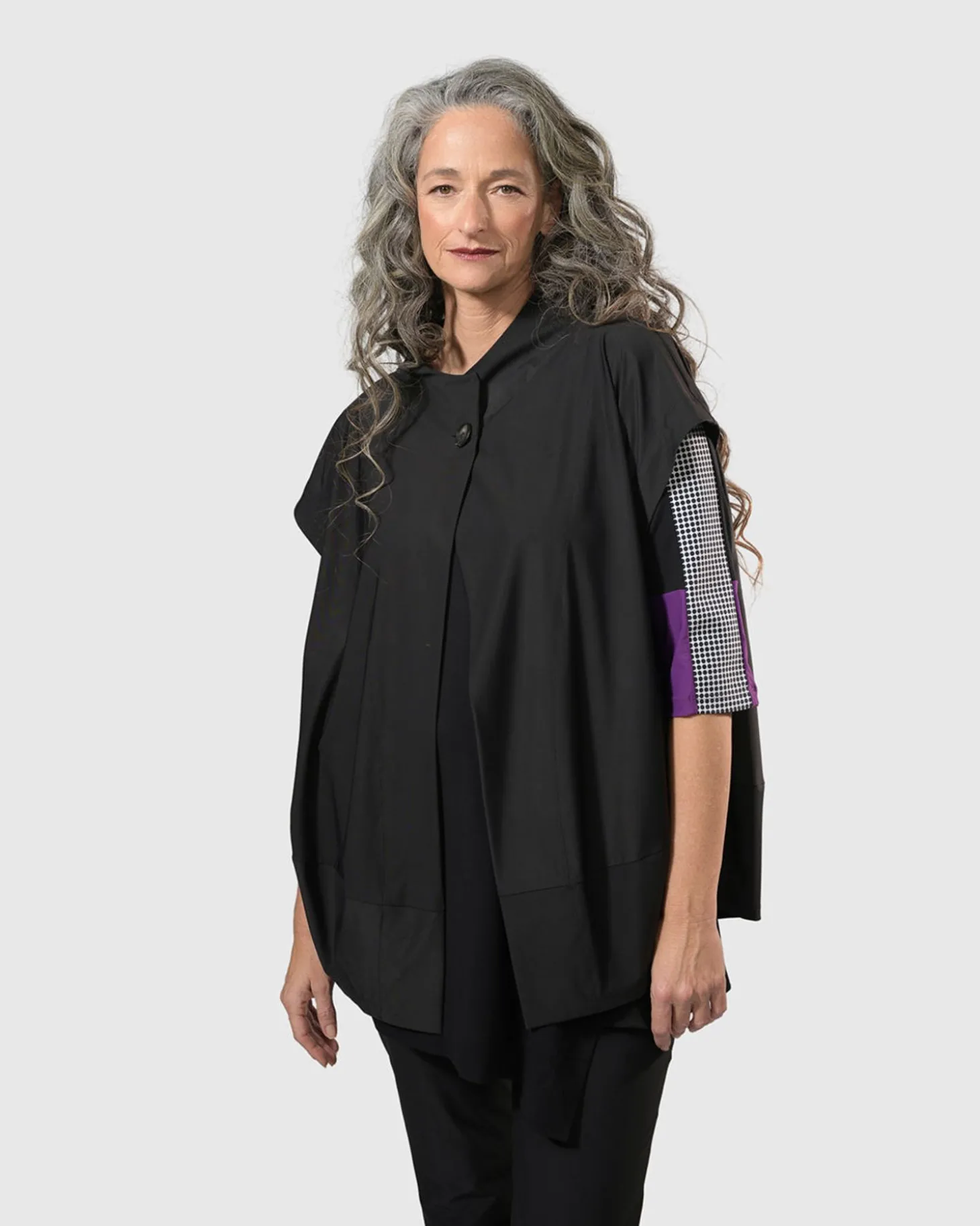 Essential Tekbika Go-To Vest Jacket, Black