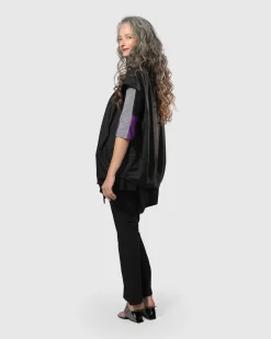 Essential Tekbika Go-To Vest Jacket, Black