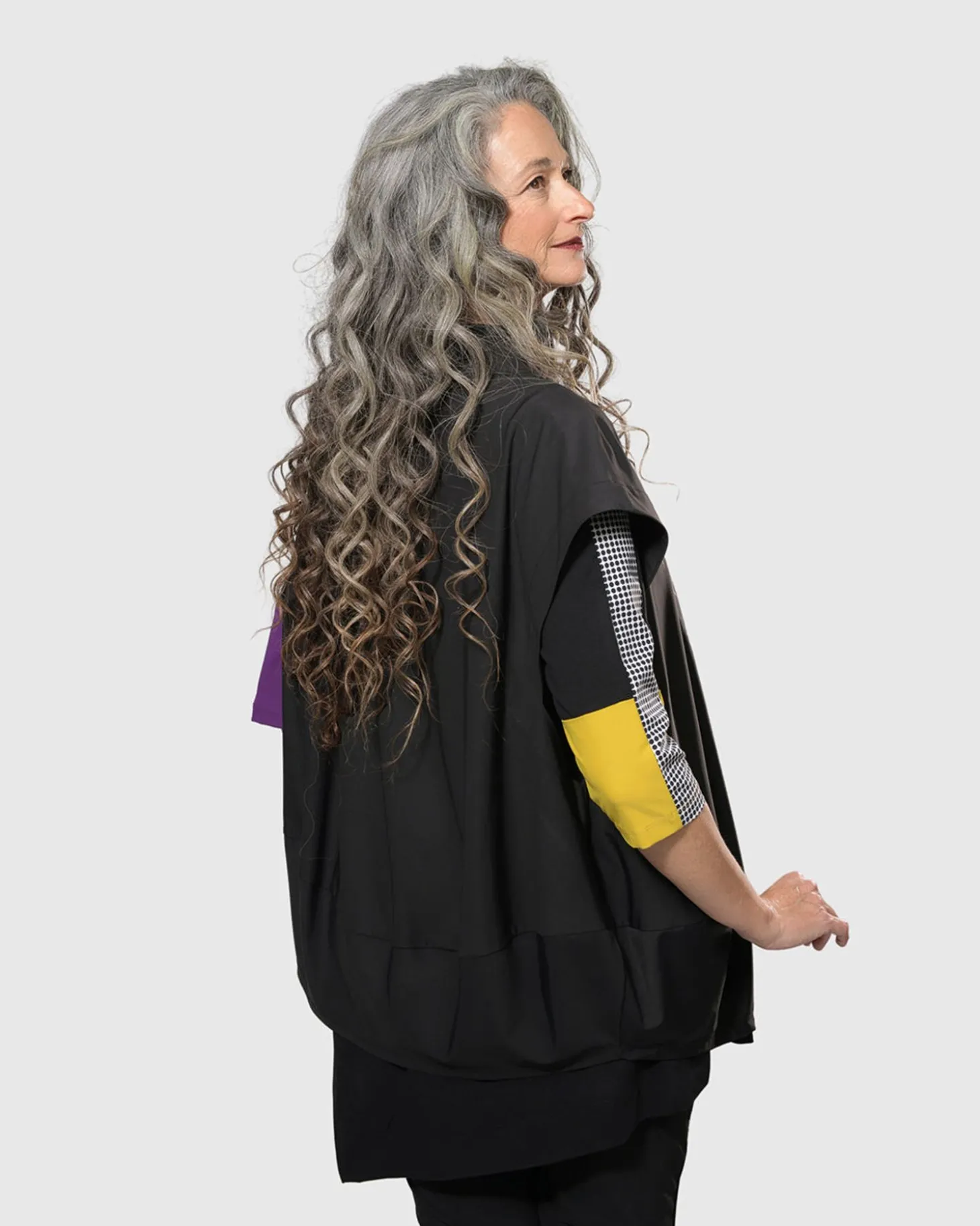 Essential Tekbika Go-To Vest Jacket, Black