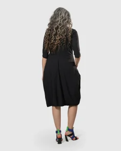 Essential Tekbika Signature Pocket Dress, Black