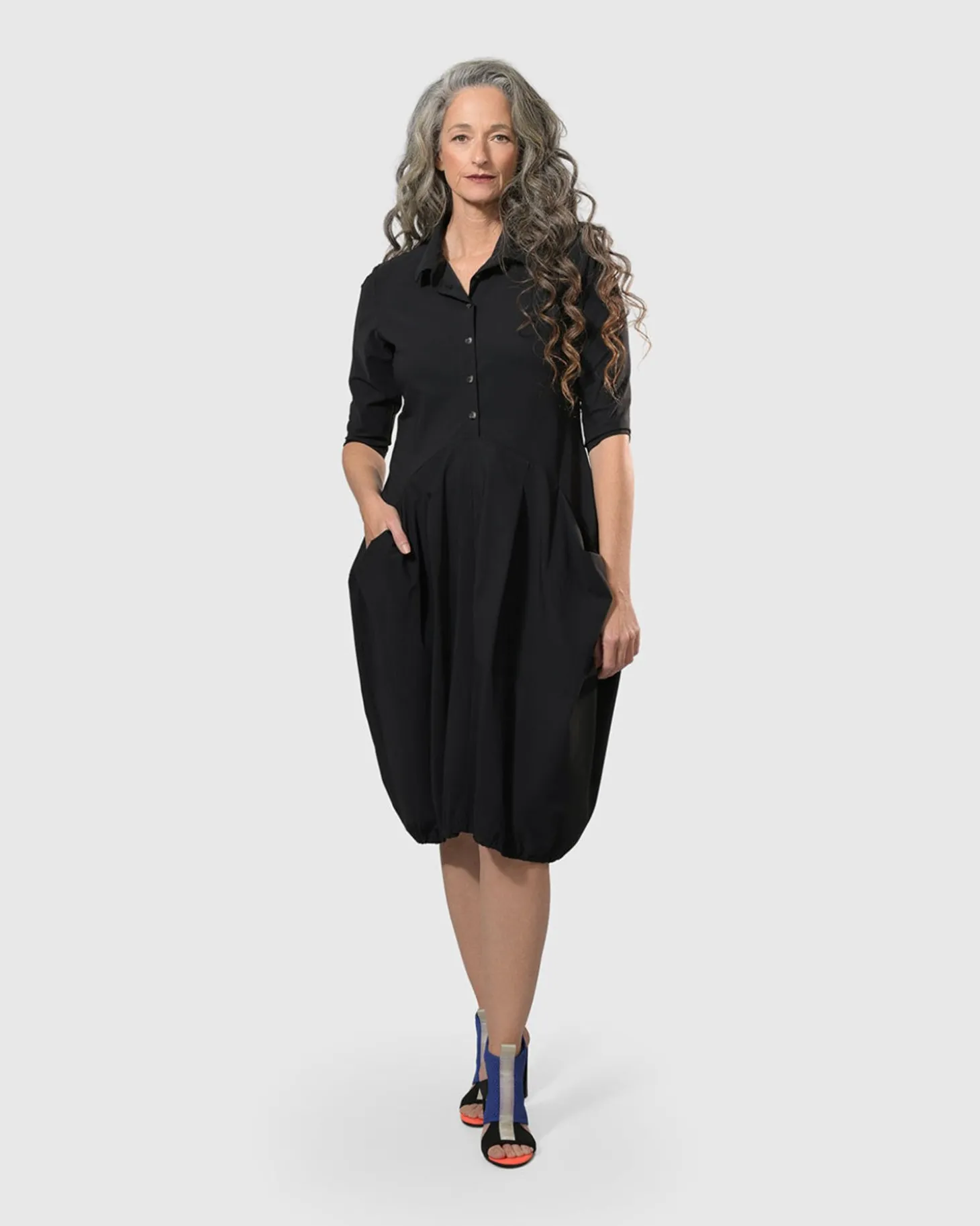 Essential Tekbika Signature Pocket Dress, Black