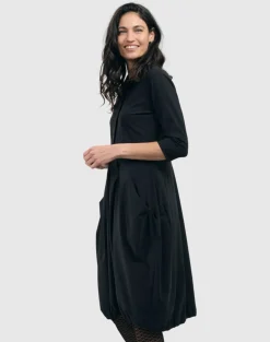 Essential Tekbika Signature Pocket Dress, Black
