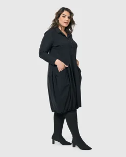 Essential Tekbika Signature Pocket Dress, Black