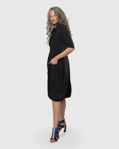 Essential Tekbika Signature Pocket Dress, Black