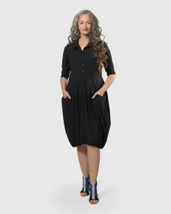 Essential Tekbika Signature Pocket Dress, Black
