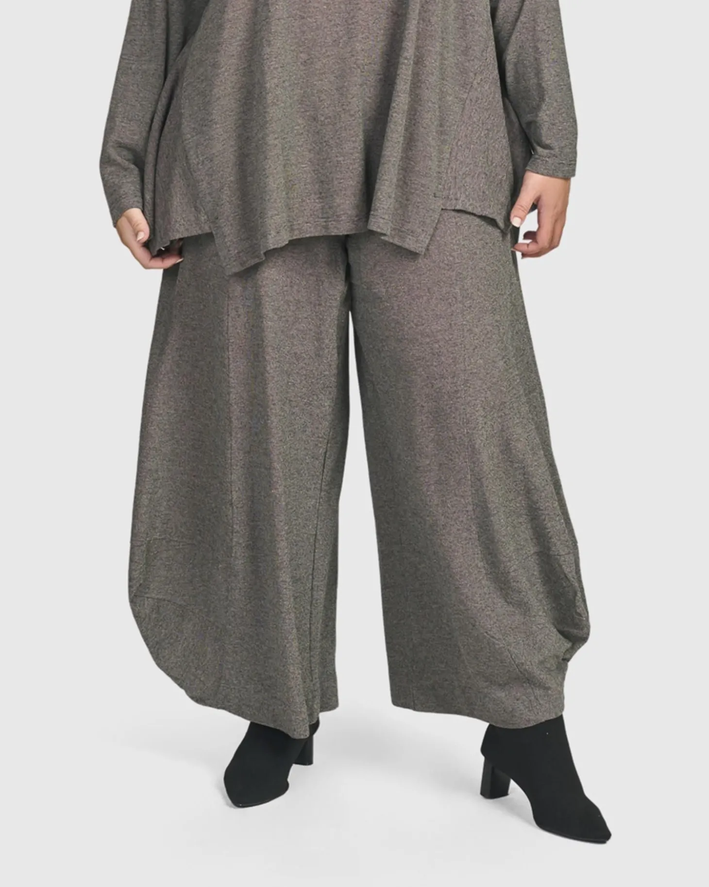 Essential Toned Up Punto Pants, Fog