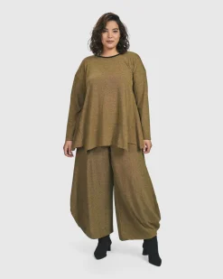 Essential Toned Up Punto Pants, Honey